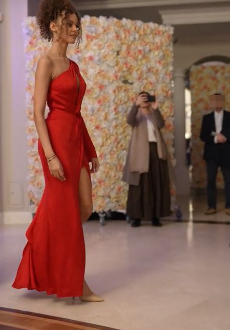 Emilia Dankwa na studniówce

