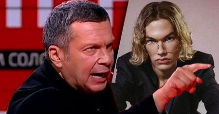 Propagandzista wzywa młodych Rosjan na front. Jego syn cieszy się życiem w Londynie i Moskwie