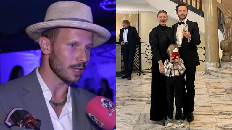 Mateusz Banasiuk ujawnił, że jego syn został ochrzczony. Henryk będzie chodził na religię?