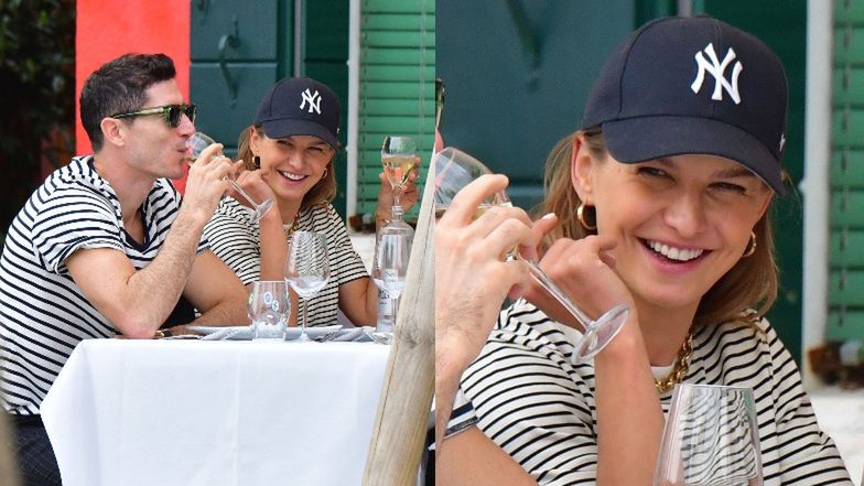 Anna i Robert Lewandowscy stołują się w Wenecji