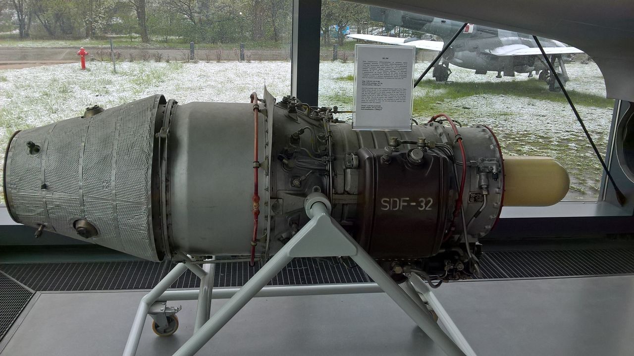 Model silnika SO-1 "Kaszub".