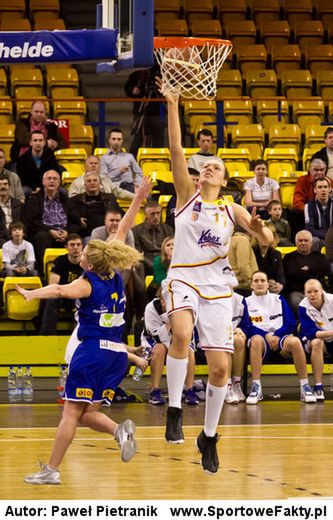 Aleksandra Chomać w nowym sezonie będzie zdobywała punkty dla KK ROW Rybnik