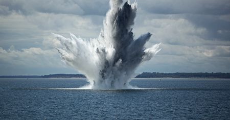 Zauważyli bombę z czasów II wojny światowej. Okręty NATO musiały interweniować