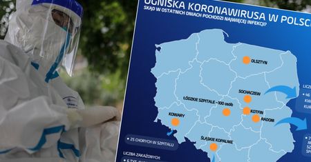 Koronawirus w Polsce. Kwarantanna w firmie kurierskiej, chorzy na weselu i komunii