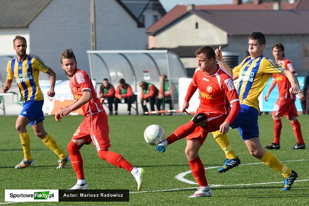 Tomasz Lisowski mecz z Chojniczanką może zaliczyć do udanych
