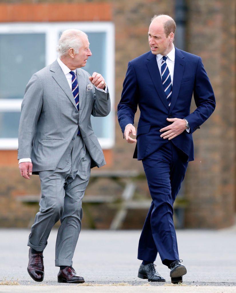 Prince William and King Charles III