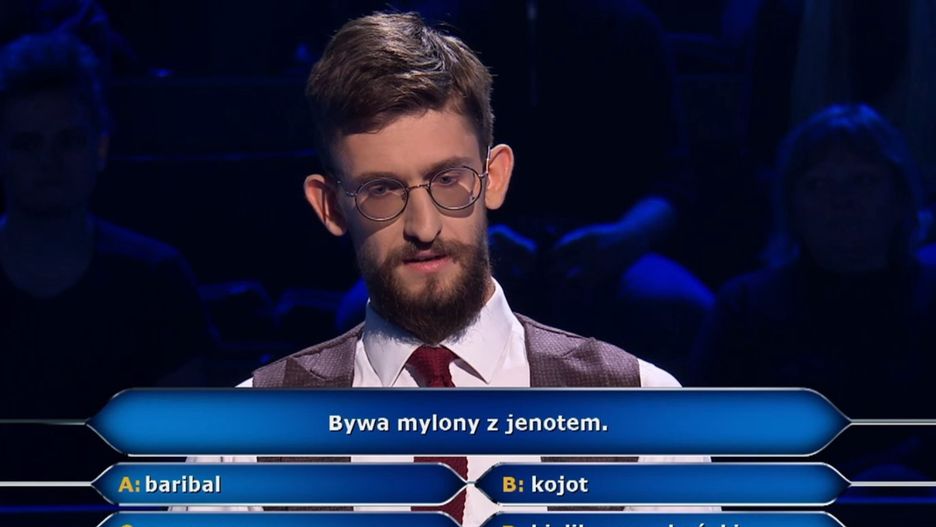 Uczestnik "Milionerów" odpadł na prostym pytaniu