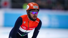 Znany łyżwiarz mógł spłonąć. Sjinkie Knegt trafił do szpitala z ciężkimi poparzeniami