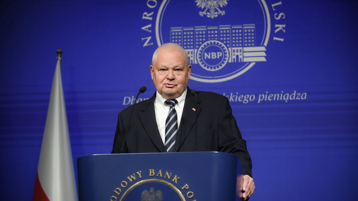 Prezes NBP Adam Glapiński