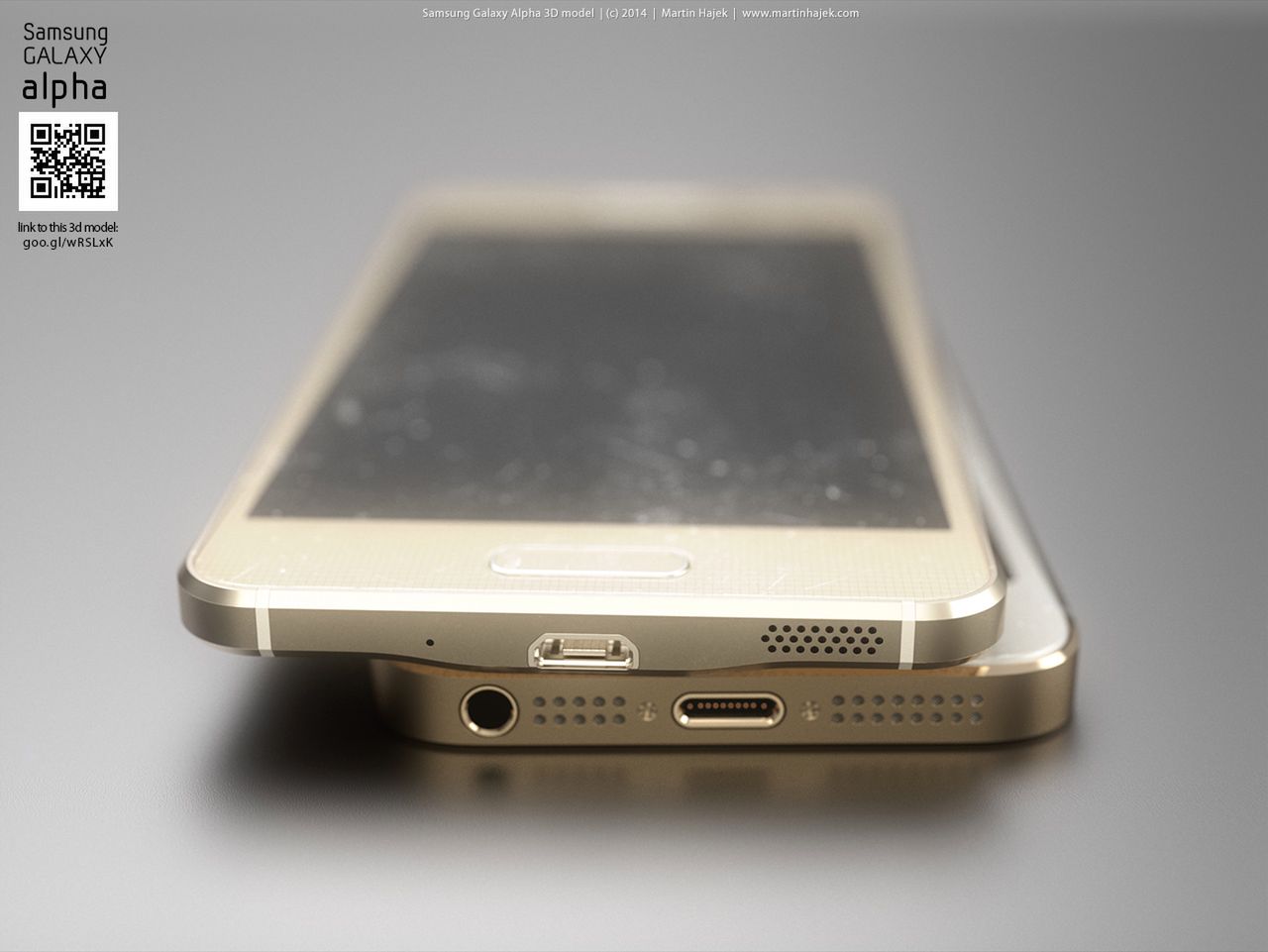 Galaxy Alpha i iPhone 6 - porównanie wyglądu 12