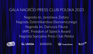 Gala Nagród Press Club Polska 2023