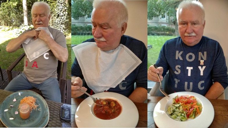 Lech Wałęsa przeszedł na dietę