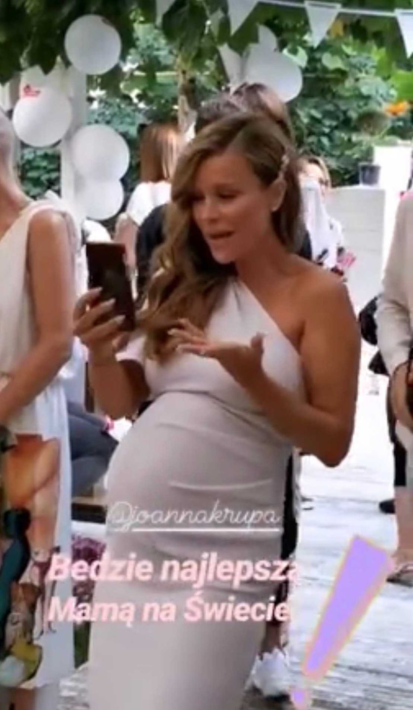Baby shower Joanny Krupy w Warszawie