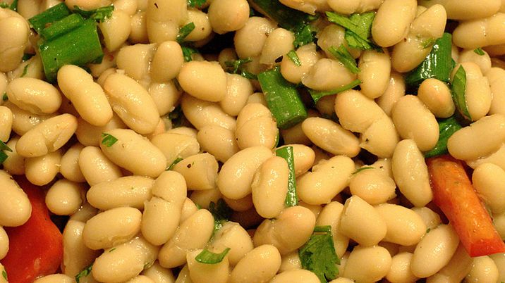 Fasola Jaś gotowana z dodatkiem soli