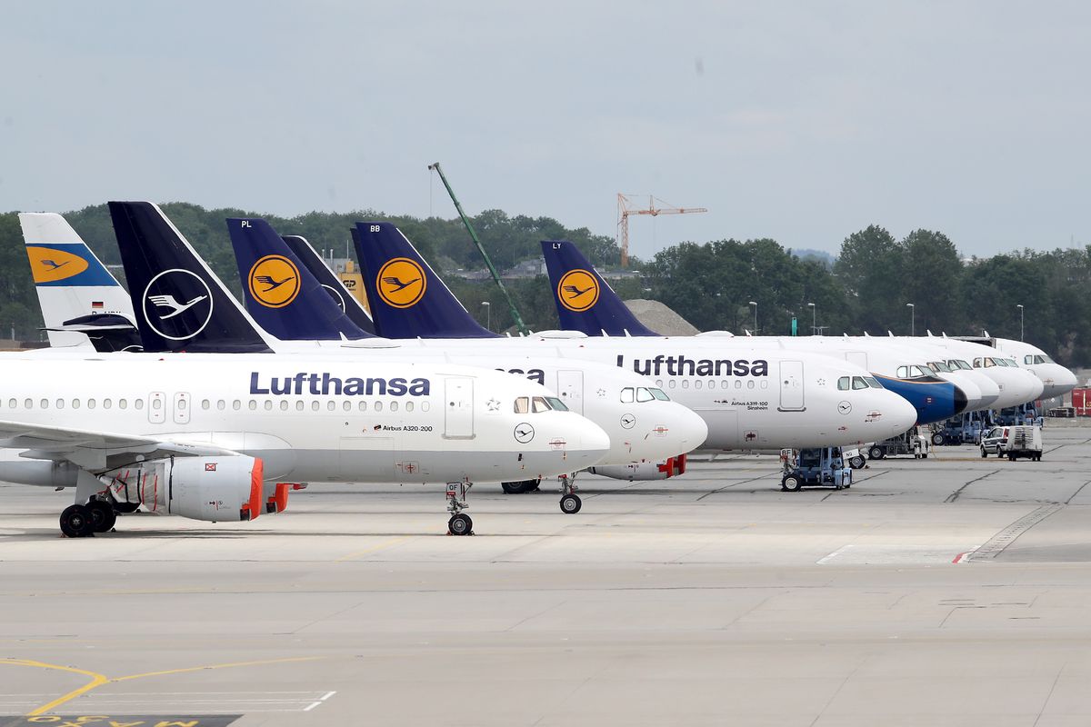 Niemiecka Lufthansa i Litwa zdecydowały w sprawie lotów nad Białorusią