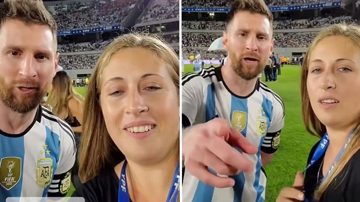 Leo Messi i jego fanka