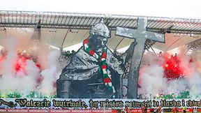 Kibice na meczu Legia Warszawa - Górnik Zabrze