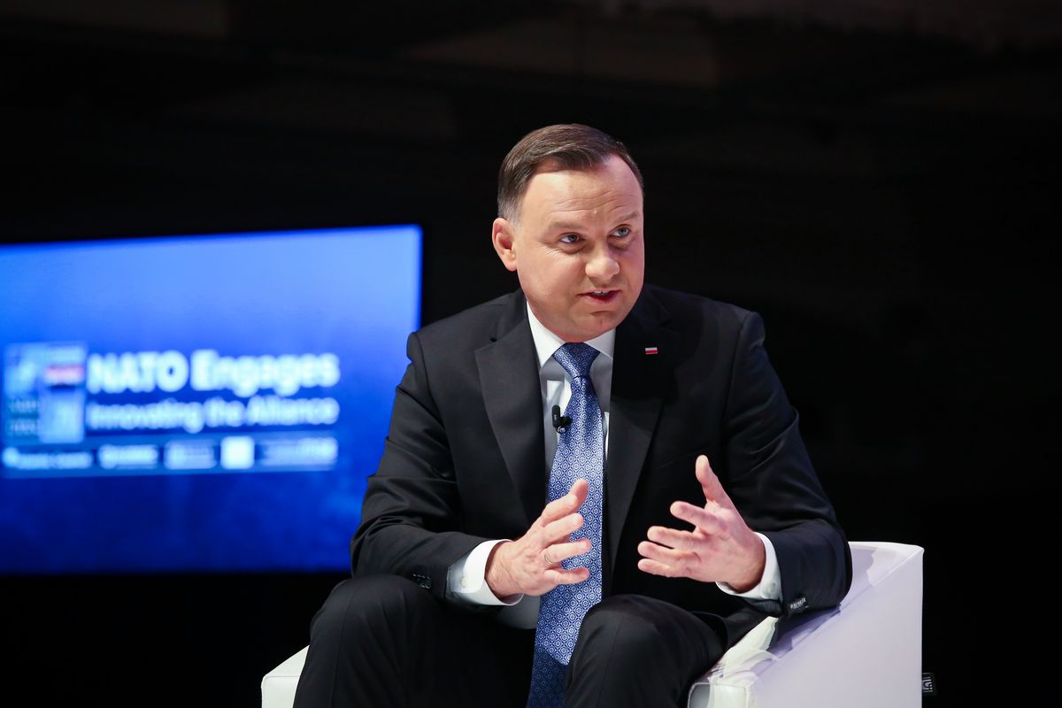 Andrzej Duda odpowiada Emmanuelowi Macronowi ws. NATO. Domaga się konkretów