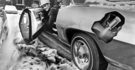 Łańcuchy śniegowe w płynie to nie jest nowy pomysł. Chevrolet stosował go w latach 60.