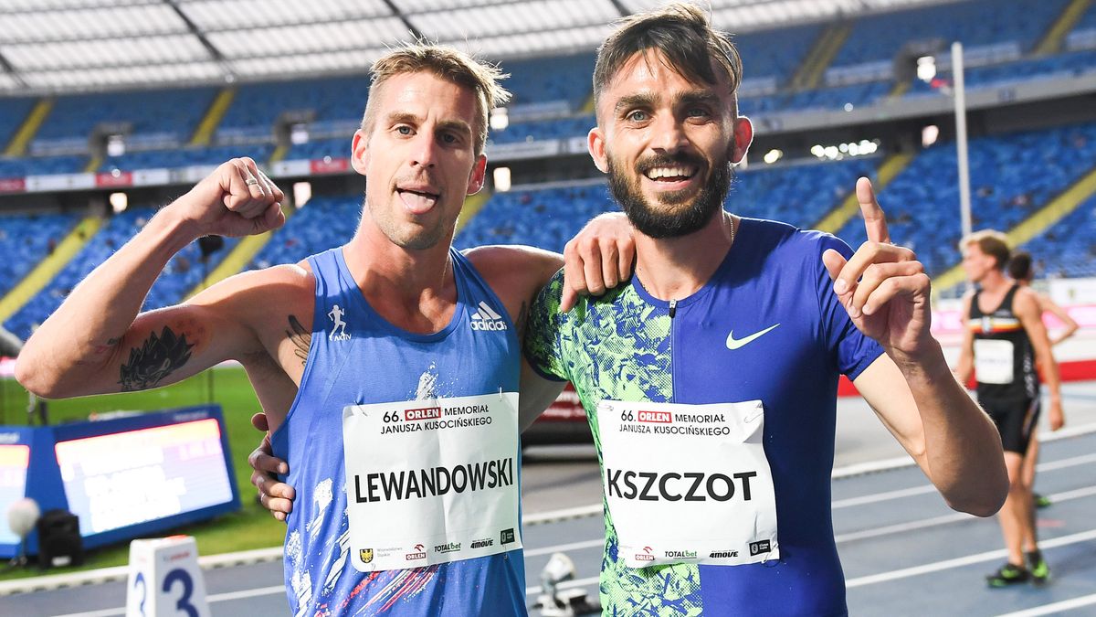 Marcin Lewandowski i Adam Kszczot