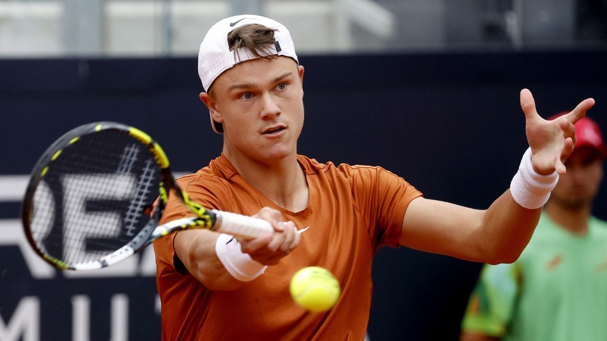 PAP/EPA / Fabio Frustaci / Na zdjęciu: Holger Rune