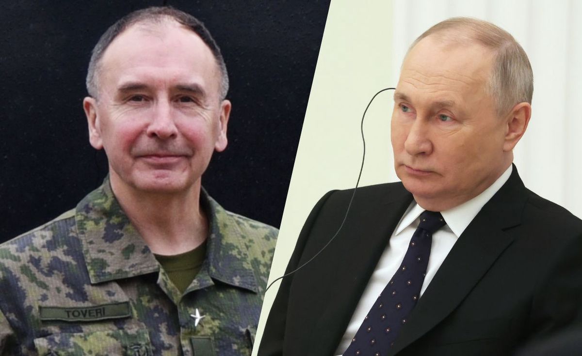 Generał Toveri i Władimir Putin 