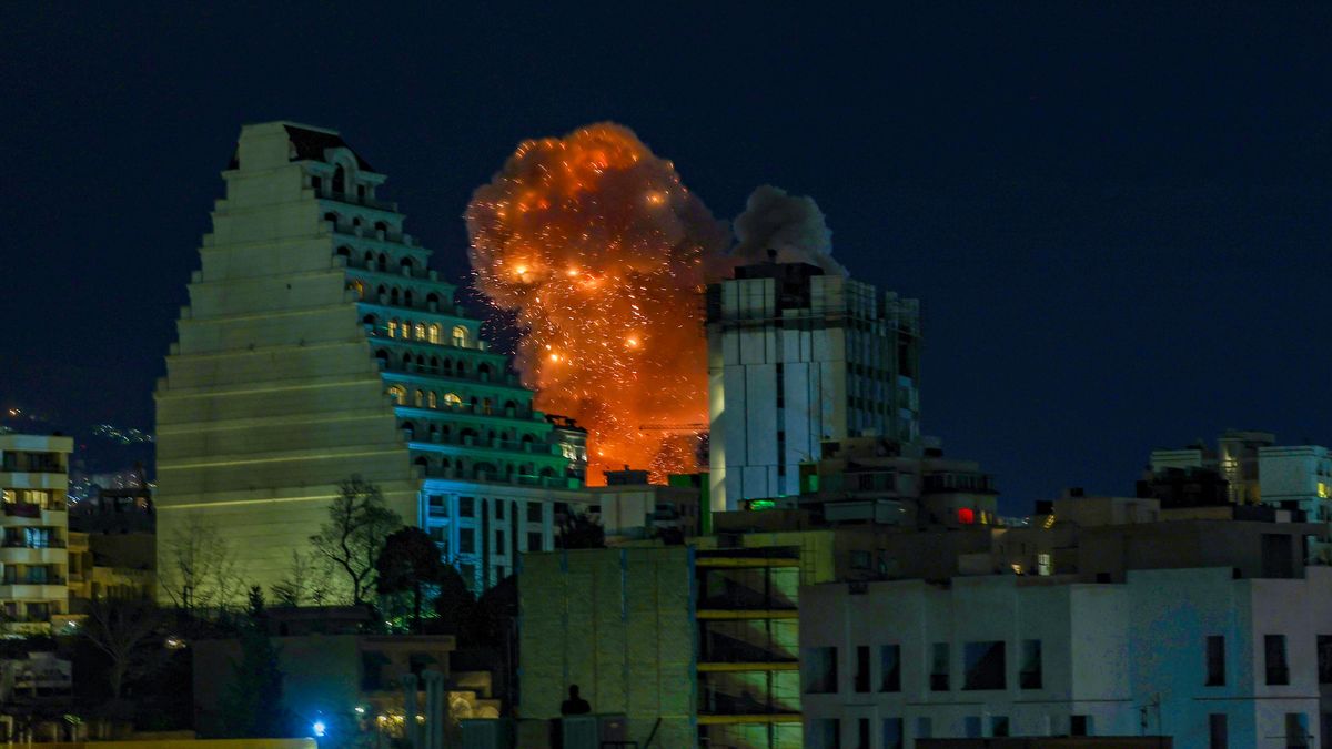 U.S. And Israel Wage War Against Iran
TEHRAN, IRAN - MARCH 07: A large plume of smoke rises over Tehran after explosions were reported in the city during the night on March 07, 2026 in Tehran, Iran.  (Photo by Contributor/Getty Images)
Contributor
bestof, topix