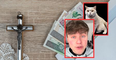 Szok podczas kolędy. Kot podpalił sobie ogon
