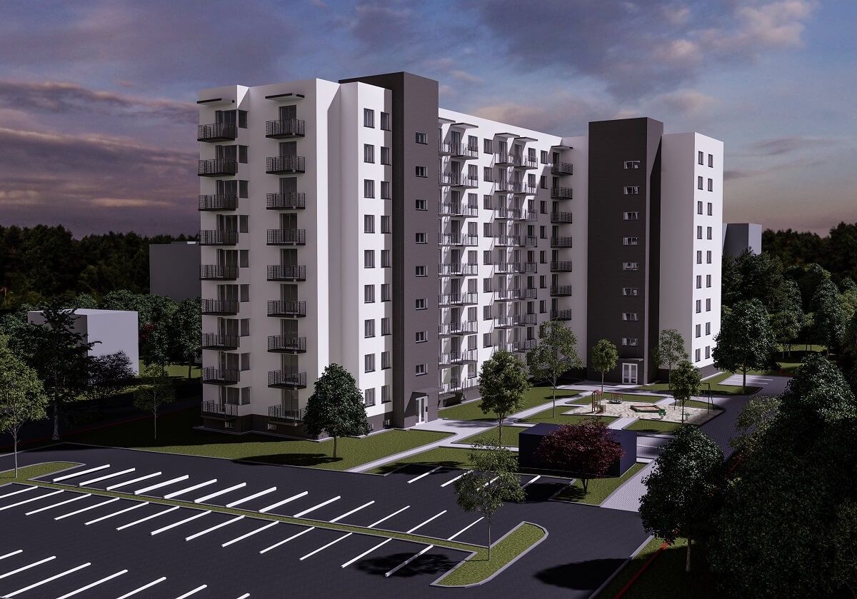 Tak może wyglądać nowy blok komunalny przy ul. Wrońskiej 5