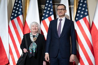 "Uczynić Rosję odpowiedzialną za wszelkie szkody wyrządzone na ukraińskiej ziemi". Premier spotkał się z amerykańską sekretarz Skarbu