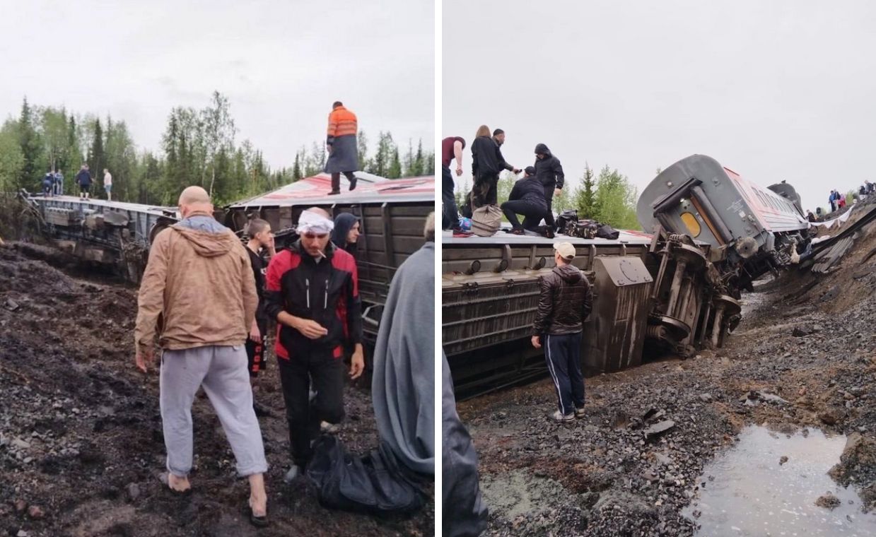 Train derails in Russia, EU revives tariffs, Cameron pranked again