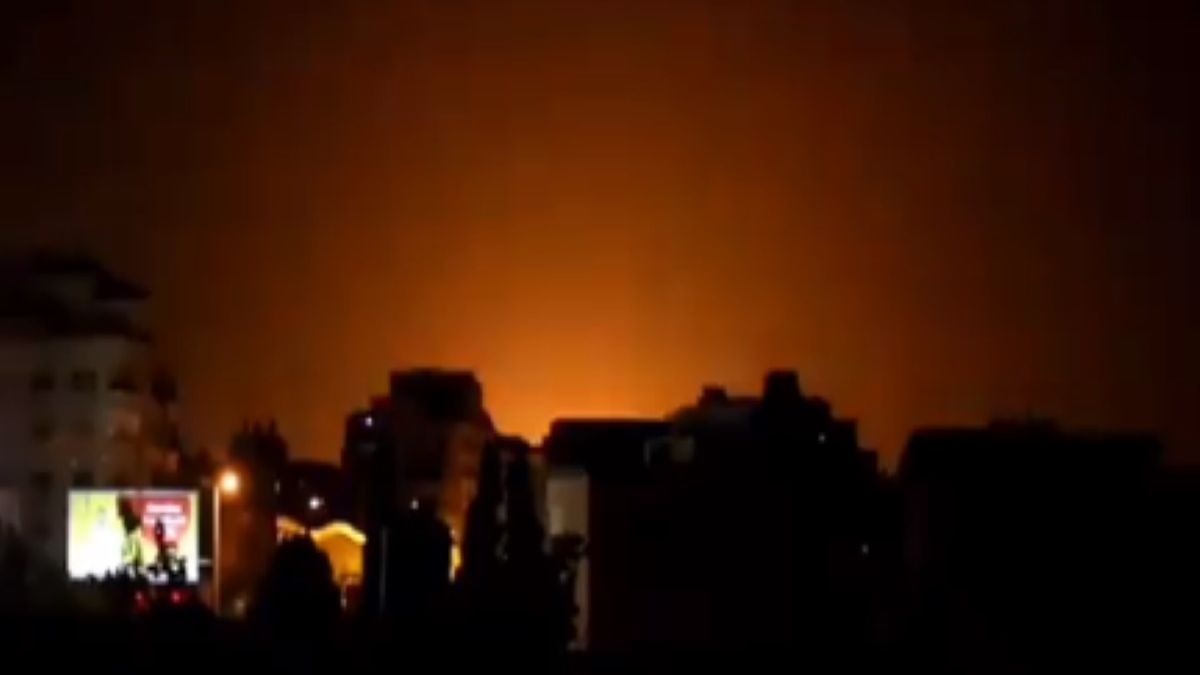 Atak Izraela na obiekty Hamasu