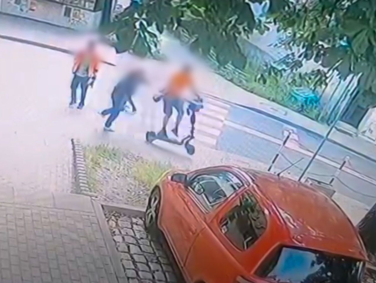 Zielona Góra: Rozpędzony mężczyzna na hulajnodze wjechał w pieszego