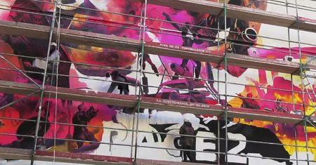 Zobacz jak powstawał mural Rage 2