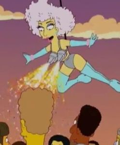 "Simpsonowie": Lady GaGa strzela ogniem z biustu
