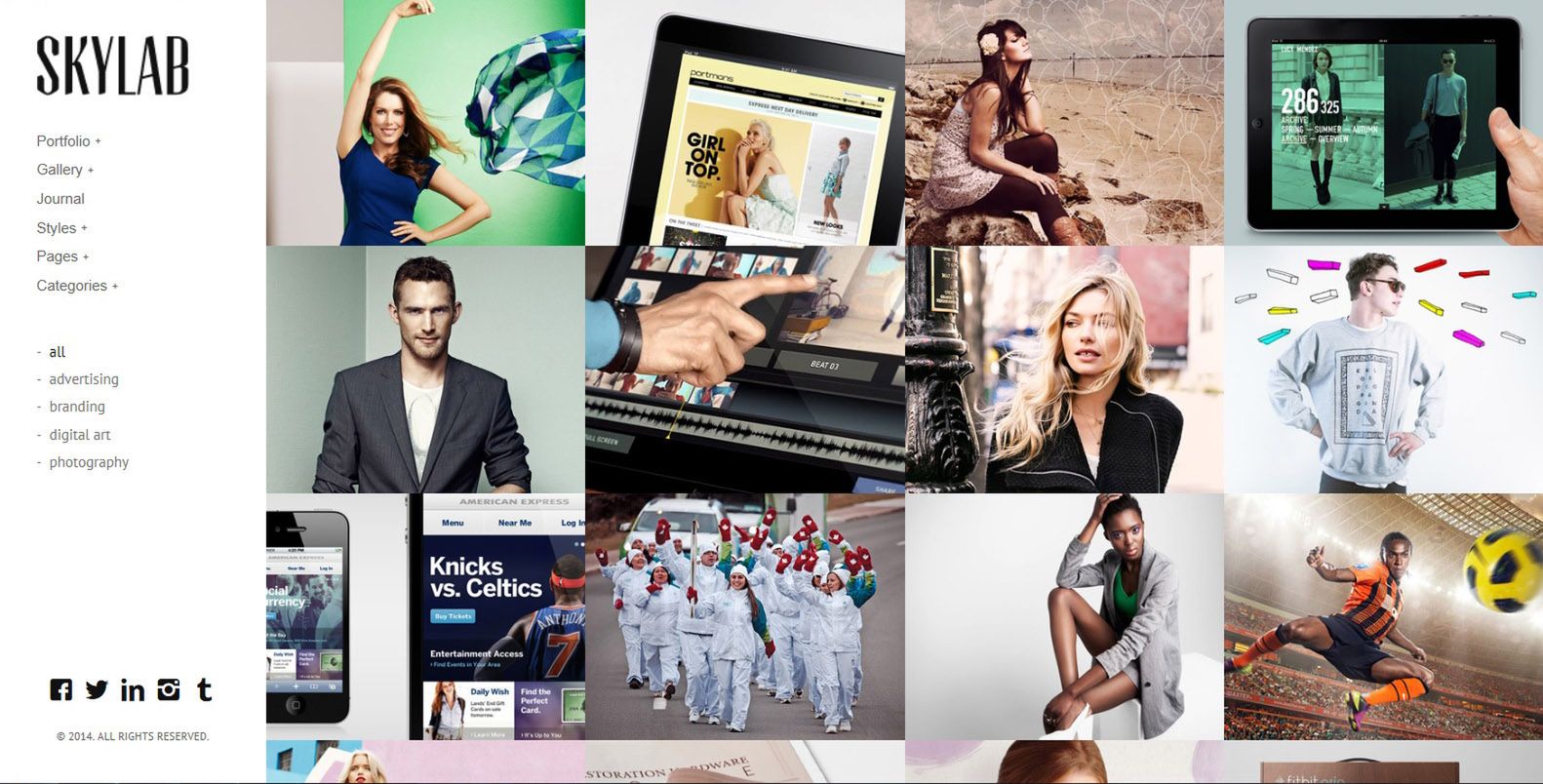 Jak cię widzą, tak cię piszą - przegląd szablonów Wordpress na portfolio fotografa 11