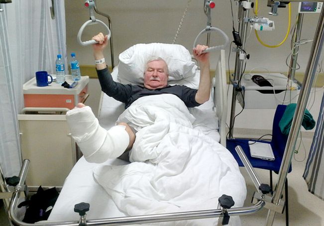 Lech Wałęsa w szpitalu. "Nikt nie zna dnia i godziny"
