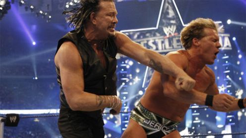 Mickey Rourke stłukł zapaśnika 1