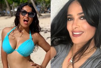 Salma Hayek świętuje urodziny W BIKINI! "Tak, jutro kończę 53 lata. I CO Z TEGO?" (FOTO)