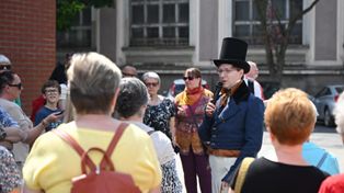 Spacer historyczny odsłonił tajemnice XIX-wiecznej Legnicy