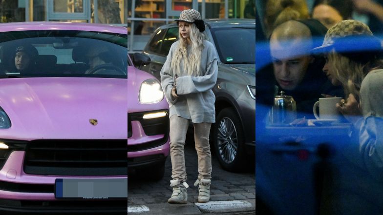 Żabson i Lila Janowska na kolacji