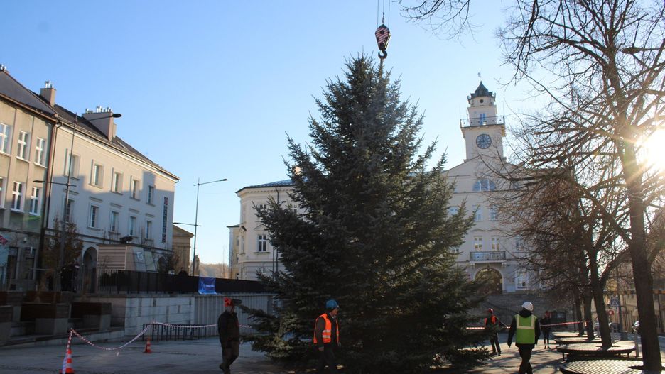 Przed rokiem Gorlice wyprzedziły wszystkich - w Mieście Światła choinka stanęła już 26 listopada. Czy w tym roku będzie podobnie?
