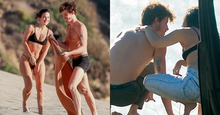 Shawn Mendes ma NOWĄ DZIEWCZYNĘ? "Przyłapano" go na igraszkach na plaży w samej bieliźnie (ZDJĘCIA)