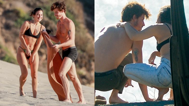 Shawn Mendes ma NOWĄ DZIEWCZYNĘ? "Przyłapano" go na igraszkach na plaży w samej bieliźnie (ZDJĘCIA)