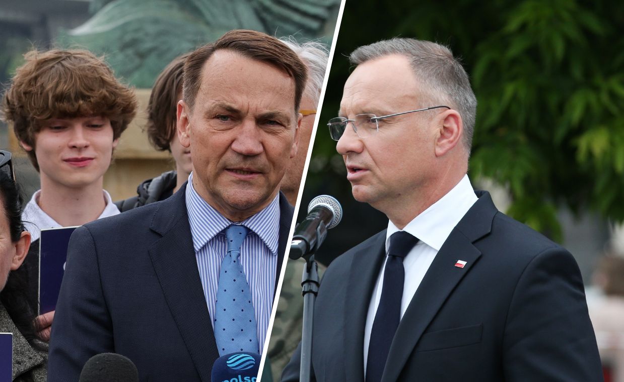 Sikorski odpowiada Dudzie. "Deklaruję"