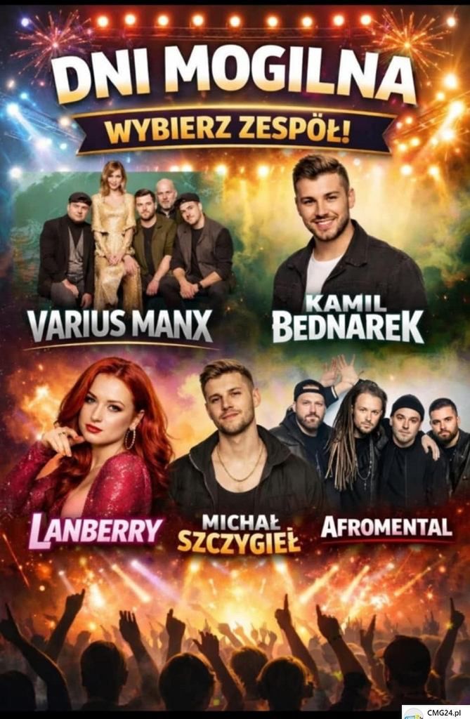 Plakat na Dni Mogilna