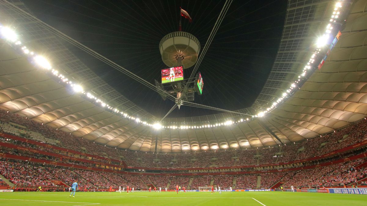 Stadion PGE Narodowy podczas meczu reprezentacji Polski