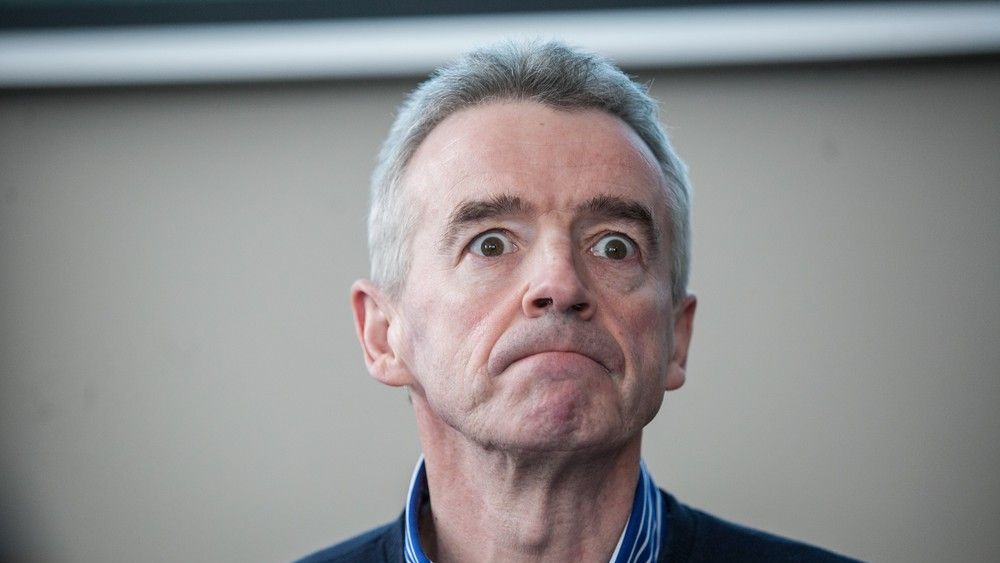 Michael O'Leary dotychczas zwykle nie przebierał w słowach, odnosząc się do konkurencji.