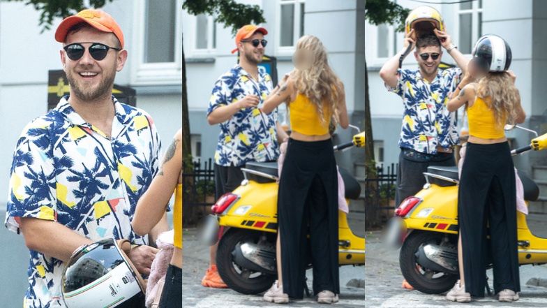 Antek Królikowski spędza czas na mieście z Izabelą