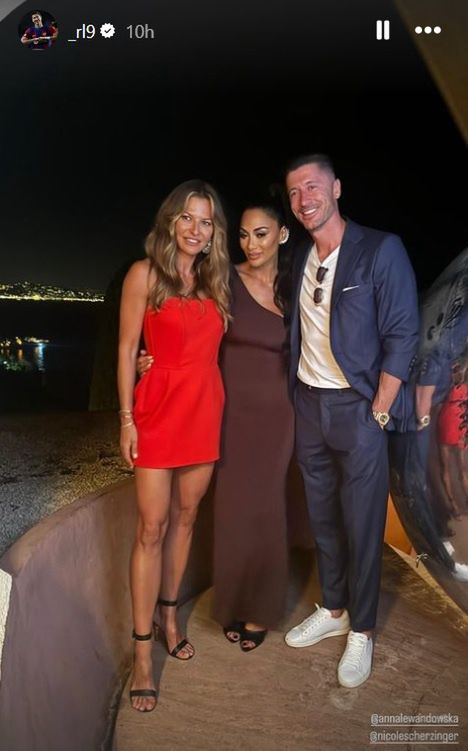 Lewandowscy spotkali Nicole Scherzinger